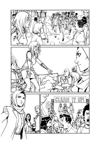 Marvel arte originale - ms.,